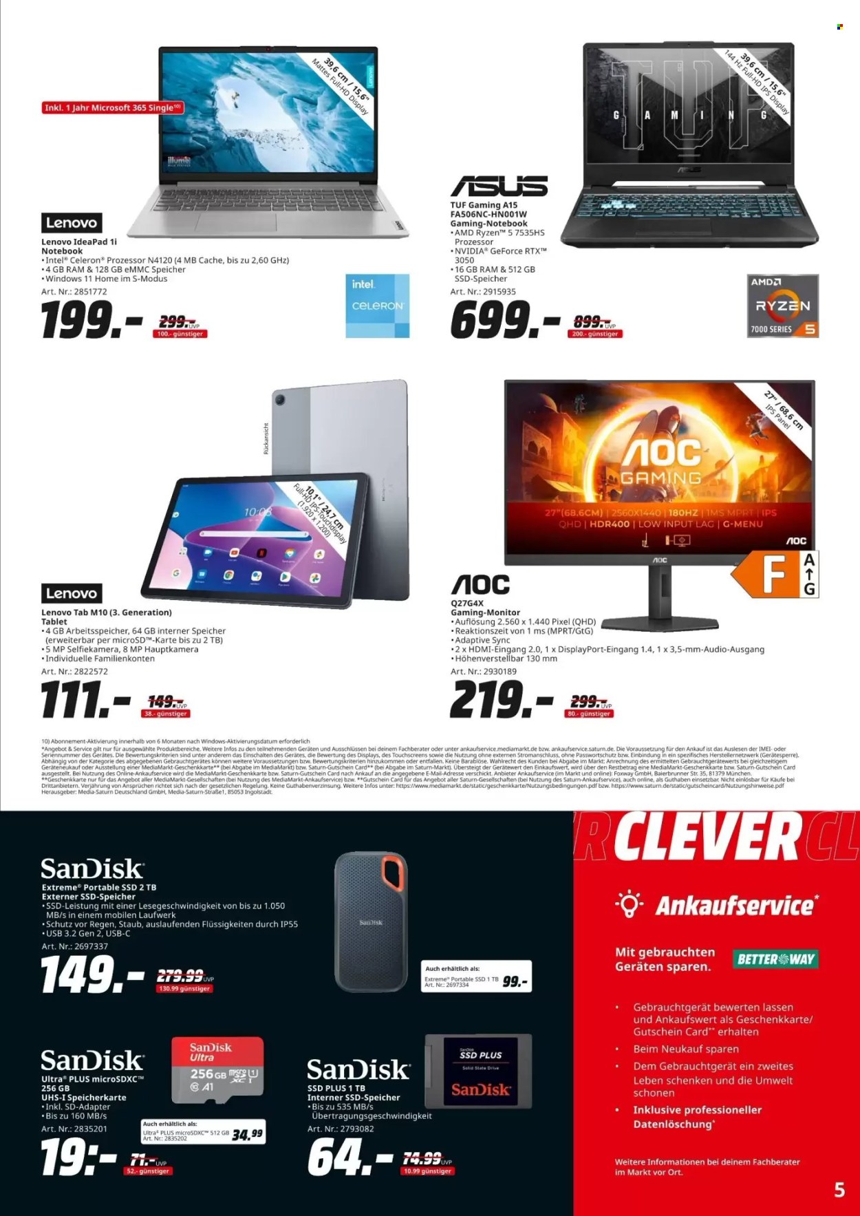 MediaMarkt Prospekte  - 8.07.2024 - 22.07.2024. Seite 5