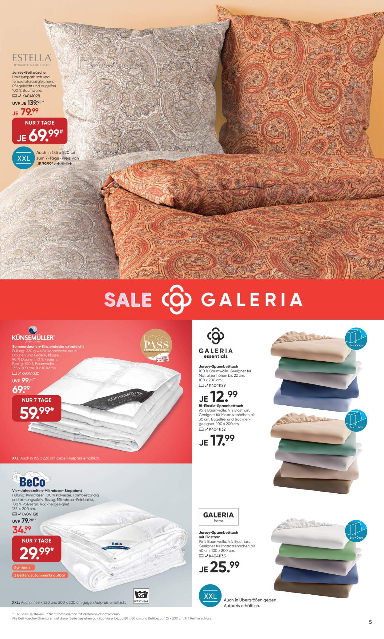 GALERIA Karstadt Kaufhof Prospekte  - 10.07.2024 - 16.07.2024. Seite 5
