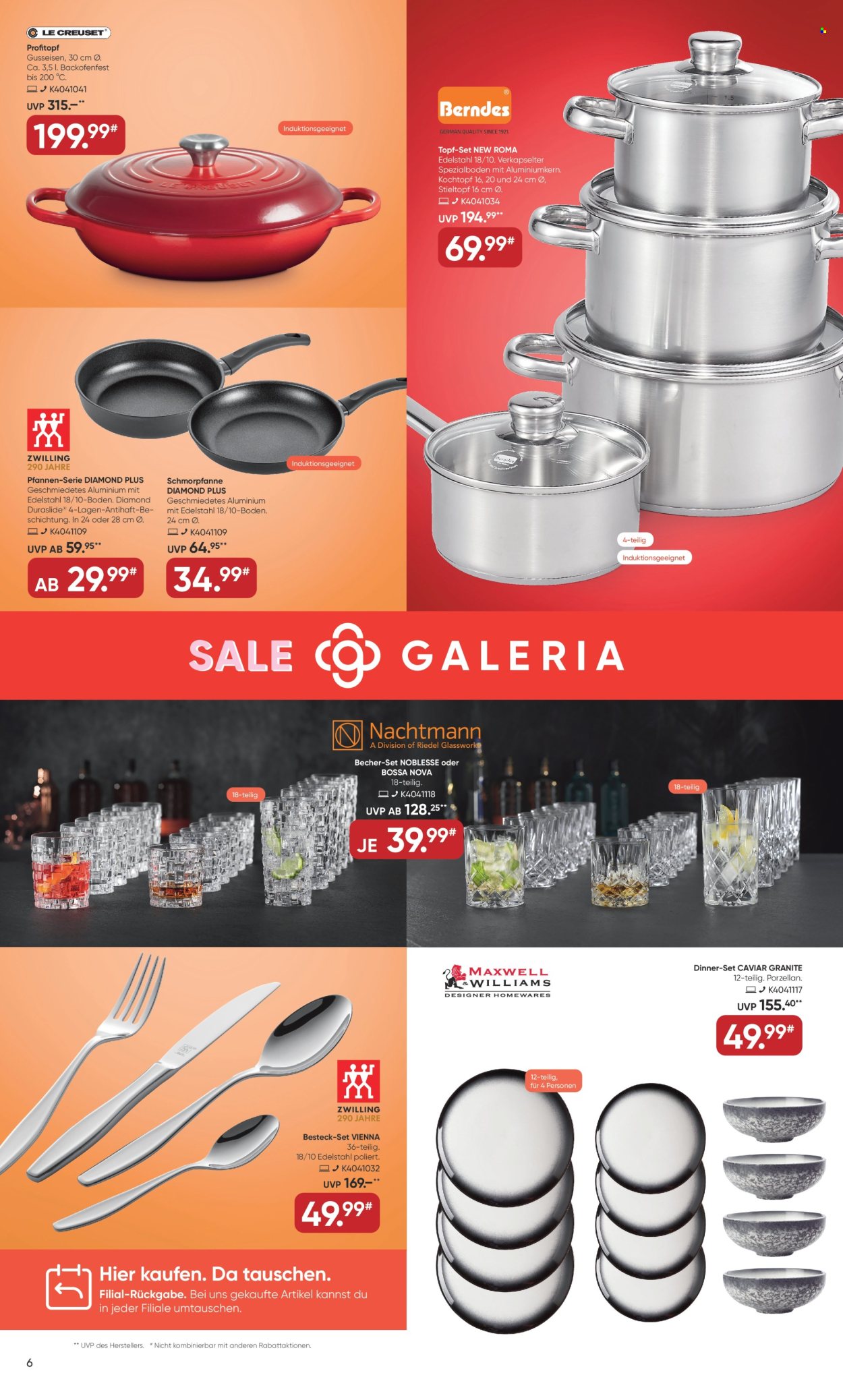 GALERIA Karstadt Kaufhof Prospekte  - 10.07.2024 - 16.07.2024. Seite 6