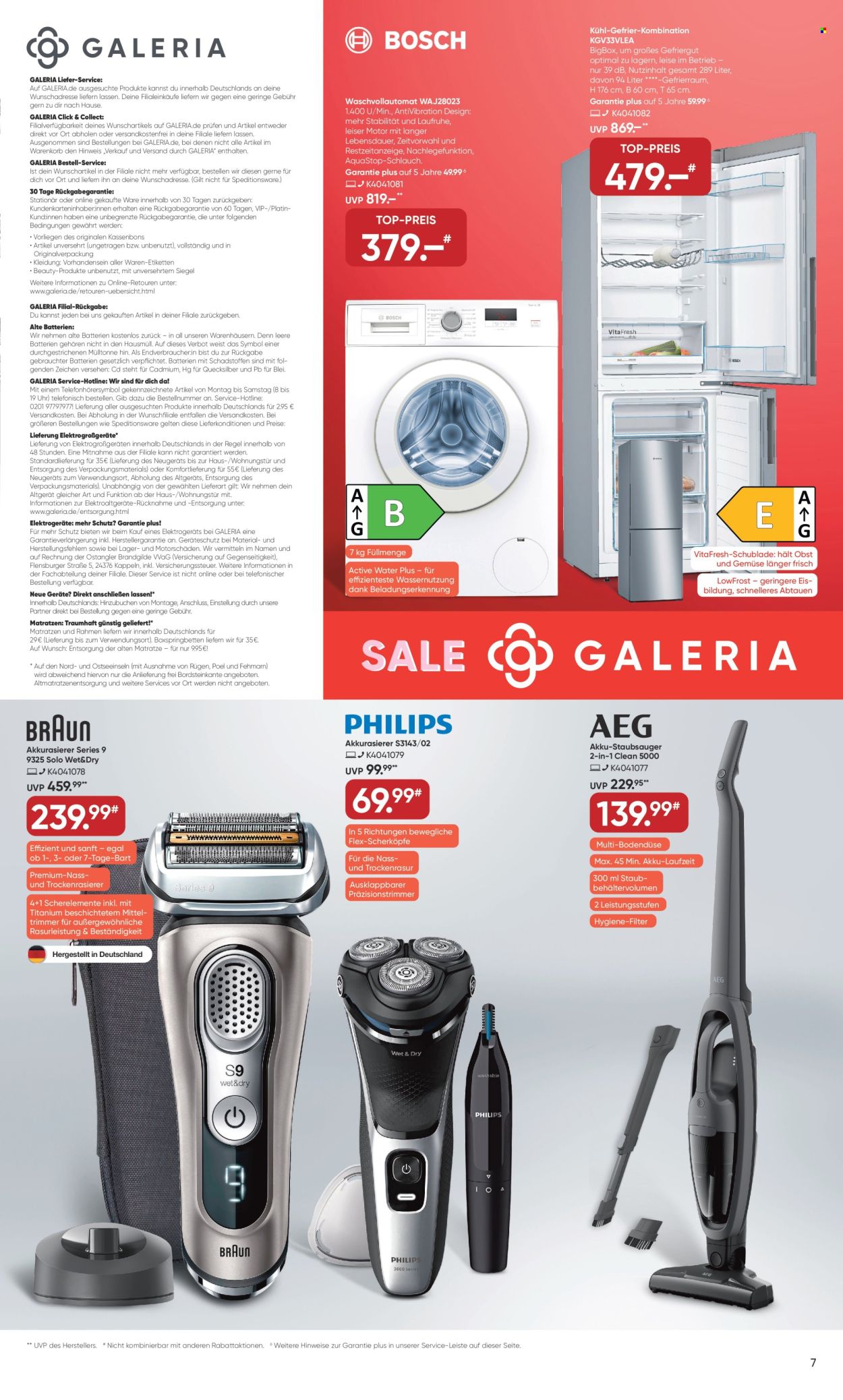 GALERIA Karstadt Kaufhof Prospekte  - 10.07.2024 - 16.07.2024. Seite 7