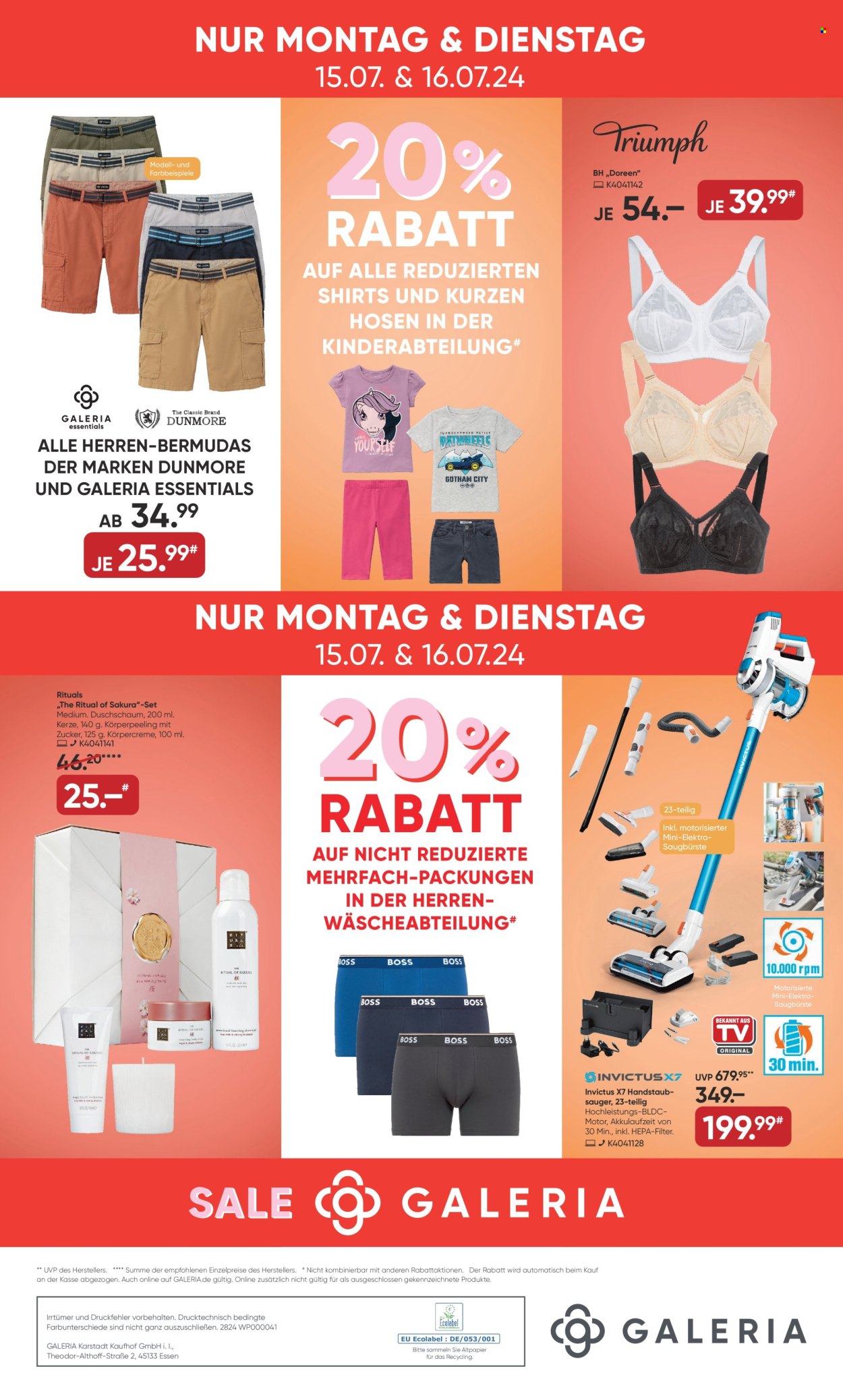 GALERIA Karstadt Kaufhof Prospekte  - 10.07.2024 - 16.07.2024. Seite 8