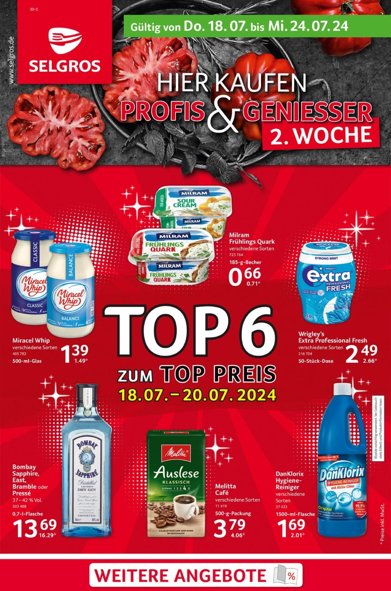 Selgros Prospekte  - 18.07.2024 - 24.07.2024. Seite 1