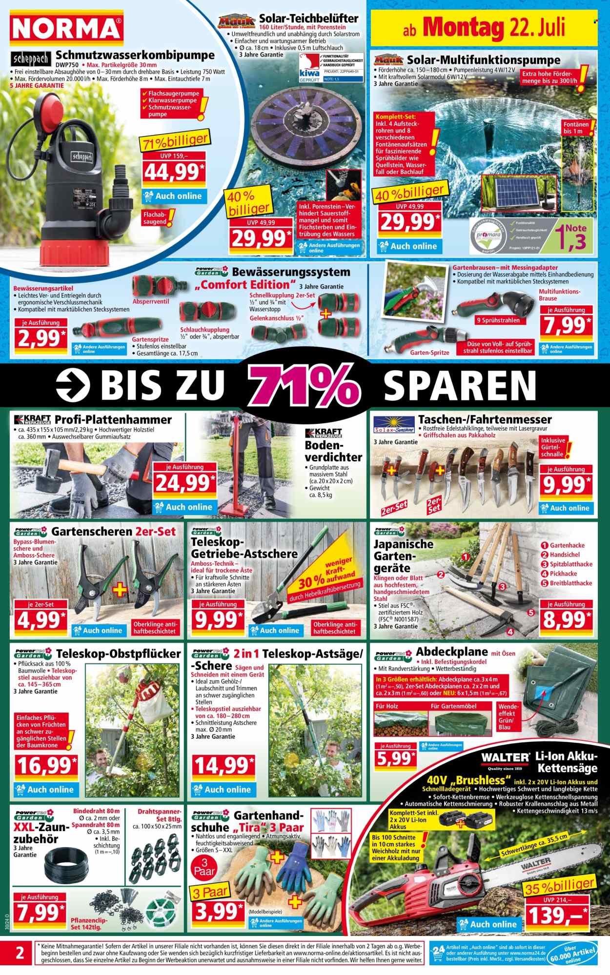 Norma Prospekte  - 22.07.2024 - 28.07.2024. Seite 2