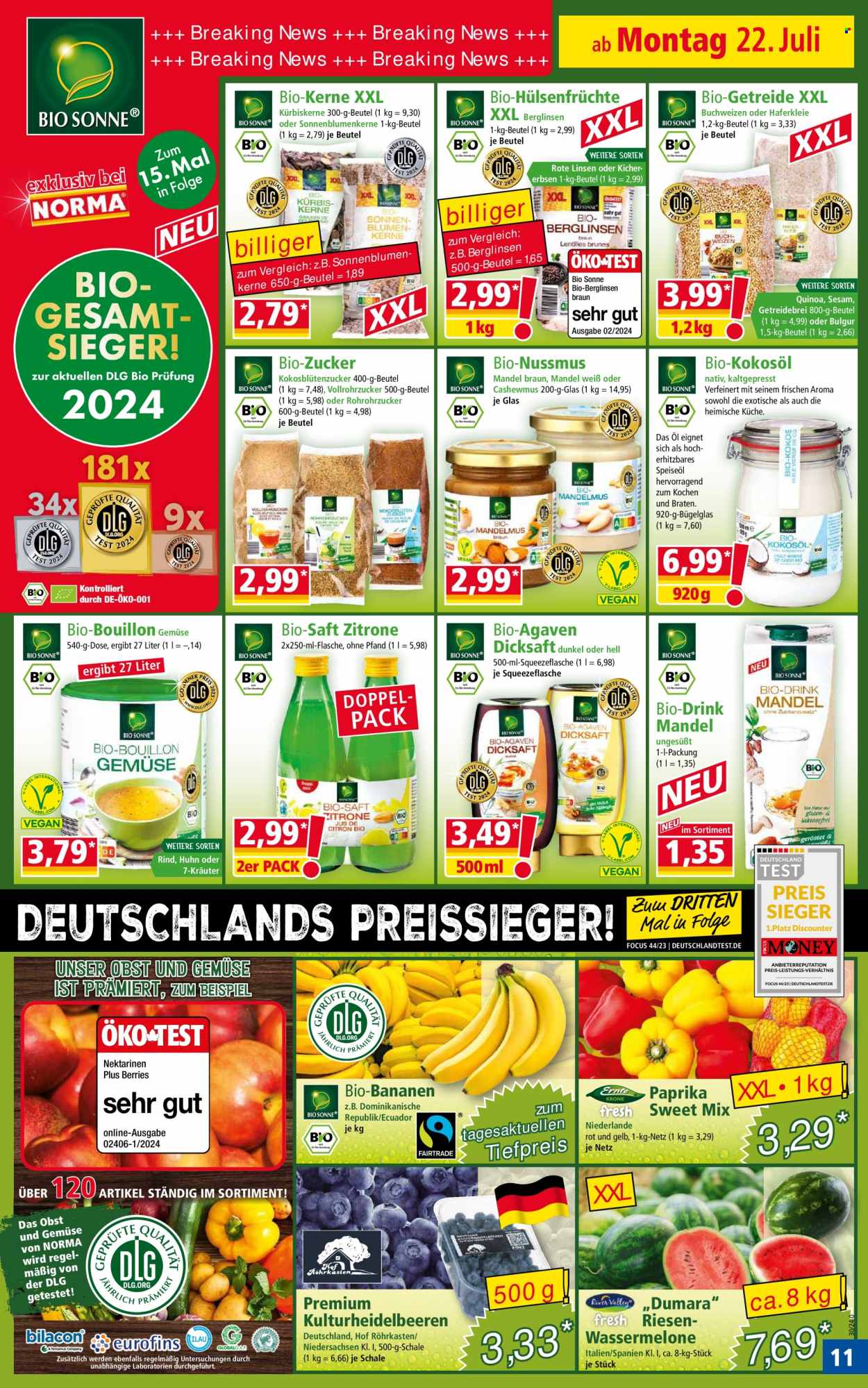 Norma Prospekte  - 22.07.2024 - 28.07.2024. Seite 11