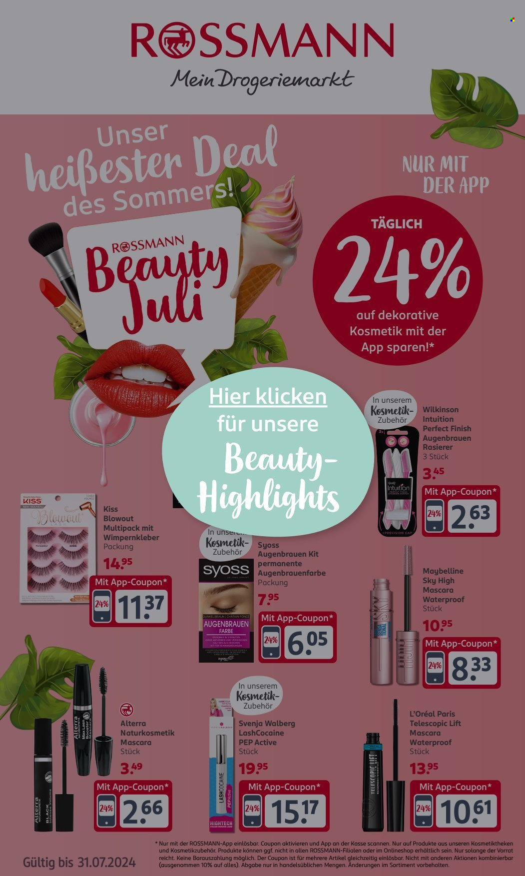 Rossmann Prospekte  - 15.07.2024 - 19.07.2024. Seite 19
