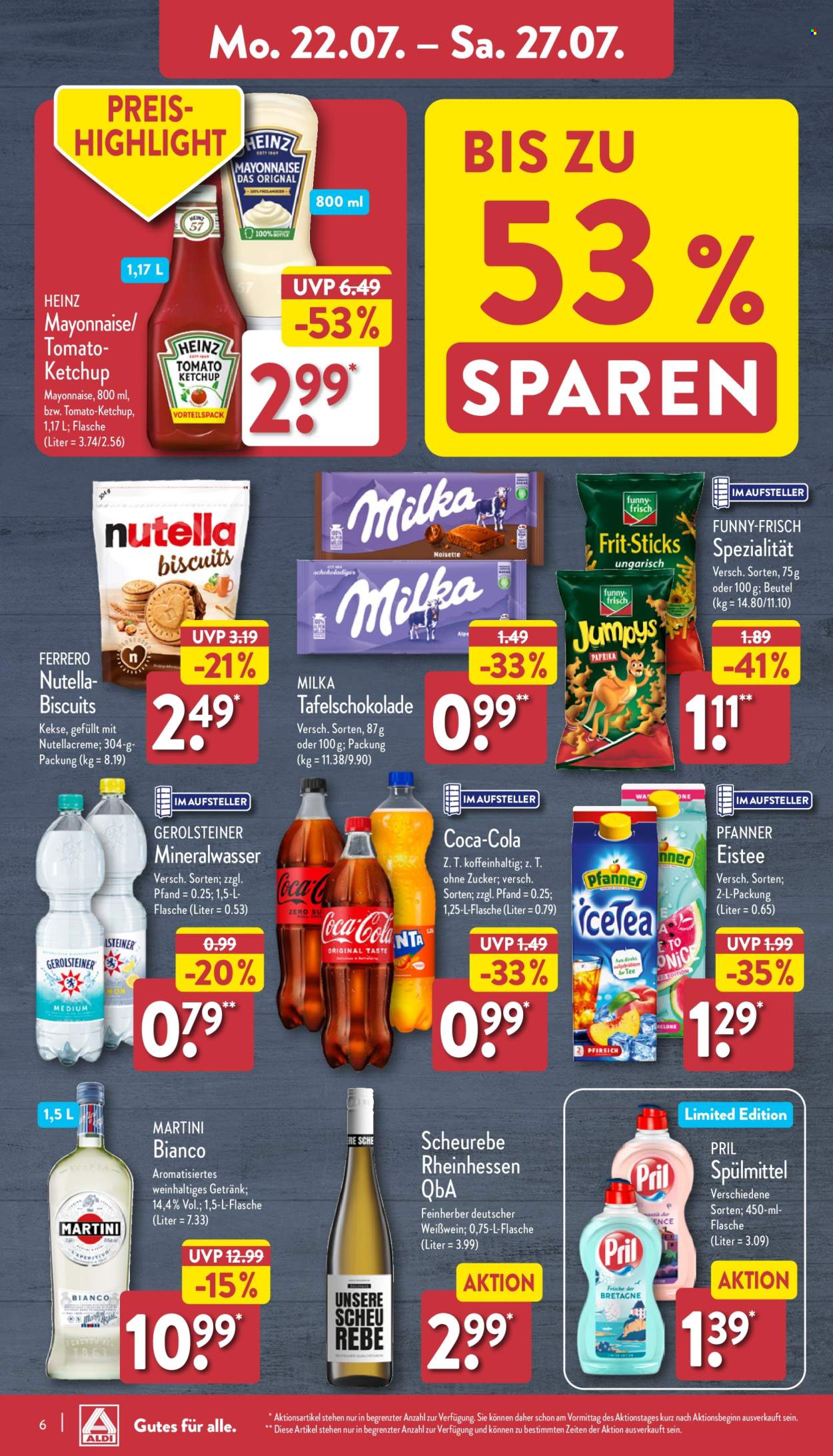 ALDI Nord Prospekte  - 22.07.2024 - 27.07.2024. Seite 6