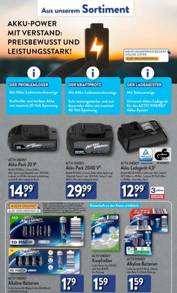 thumbnail - ACTIV ENERGY Alkaline-Batterien