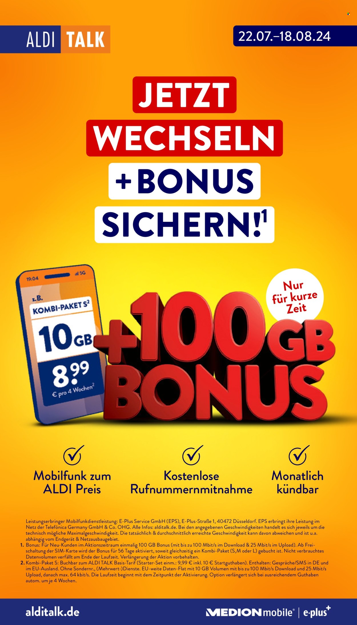 ALDI Nord Prospekte  - 22.07.2024 - 27.07.2024. Seite 39