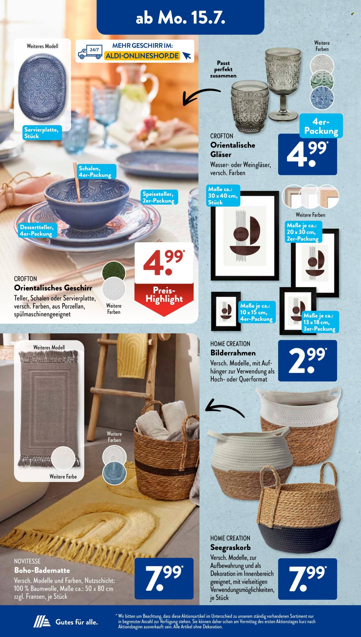 ALDI SÜD Prospekte  - 15.07.2024 - 20.07.2024. Seite 16