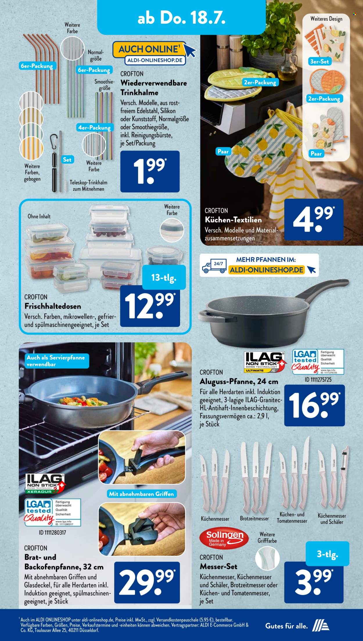 ALDI SÜD Prospekte  - 15.07.2024 - 20.07.2024. Seite 25
