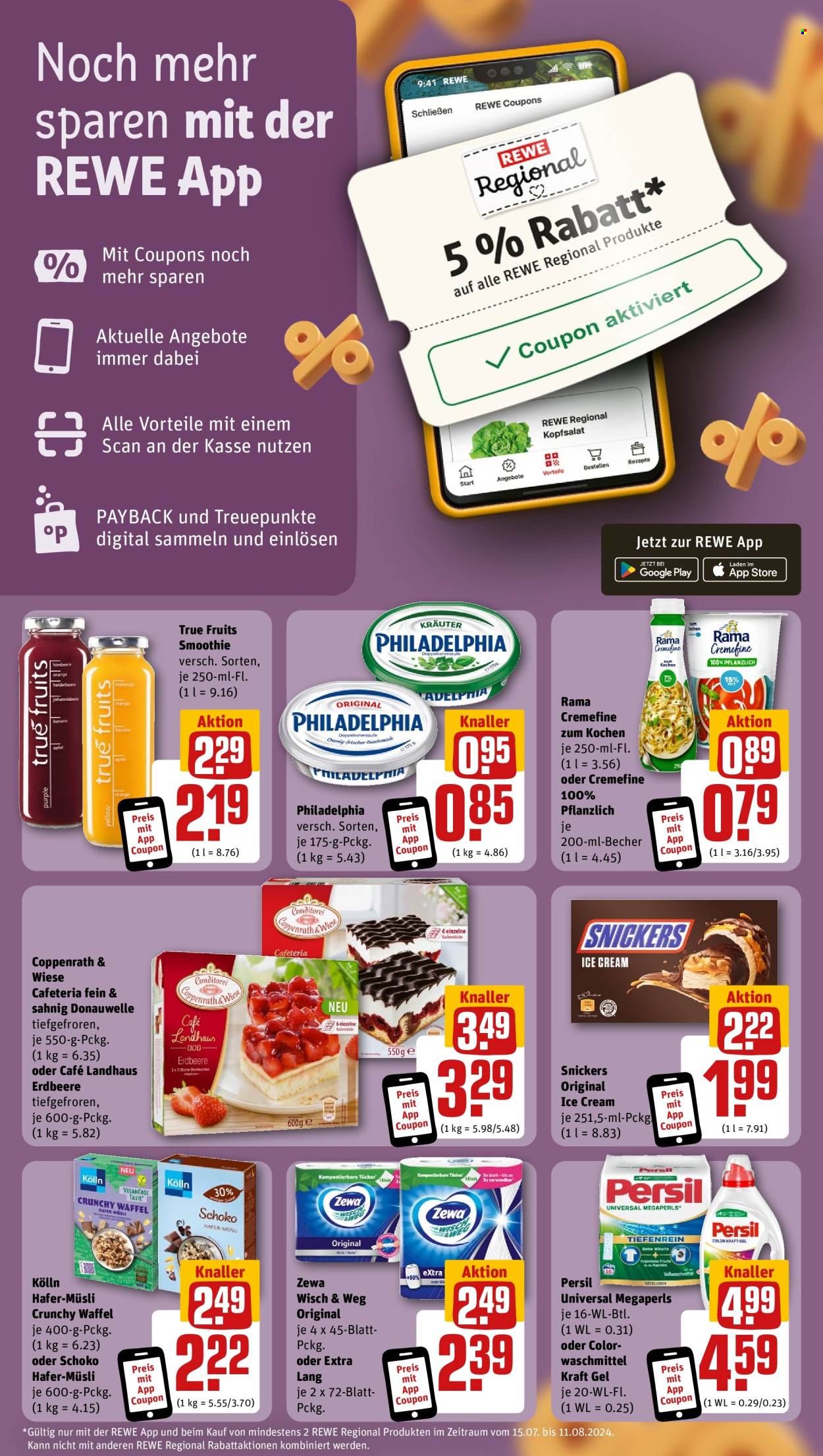 REWE Prospekte  - 15.07.2024 - 20.07.2024. Seite 3