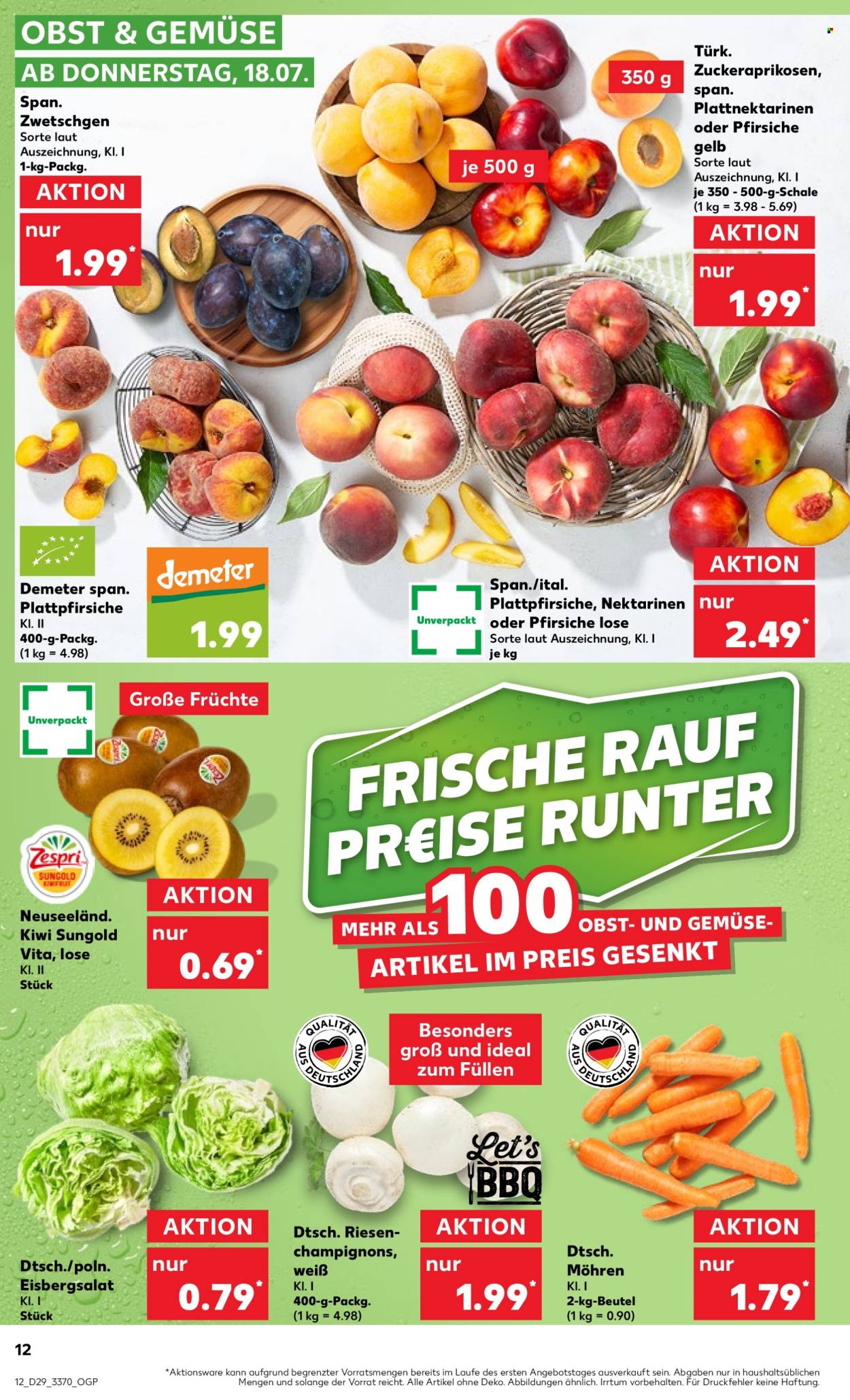 Kaufland Prospekte  - 18.07.2024 - 24.07.2024. Seite 12
