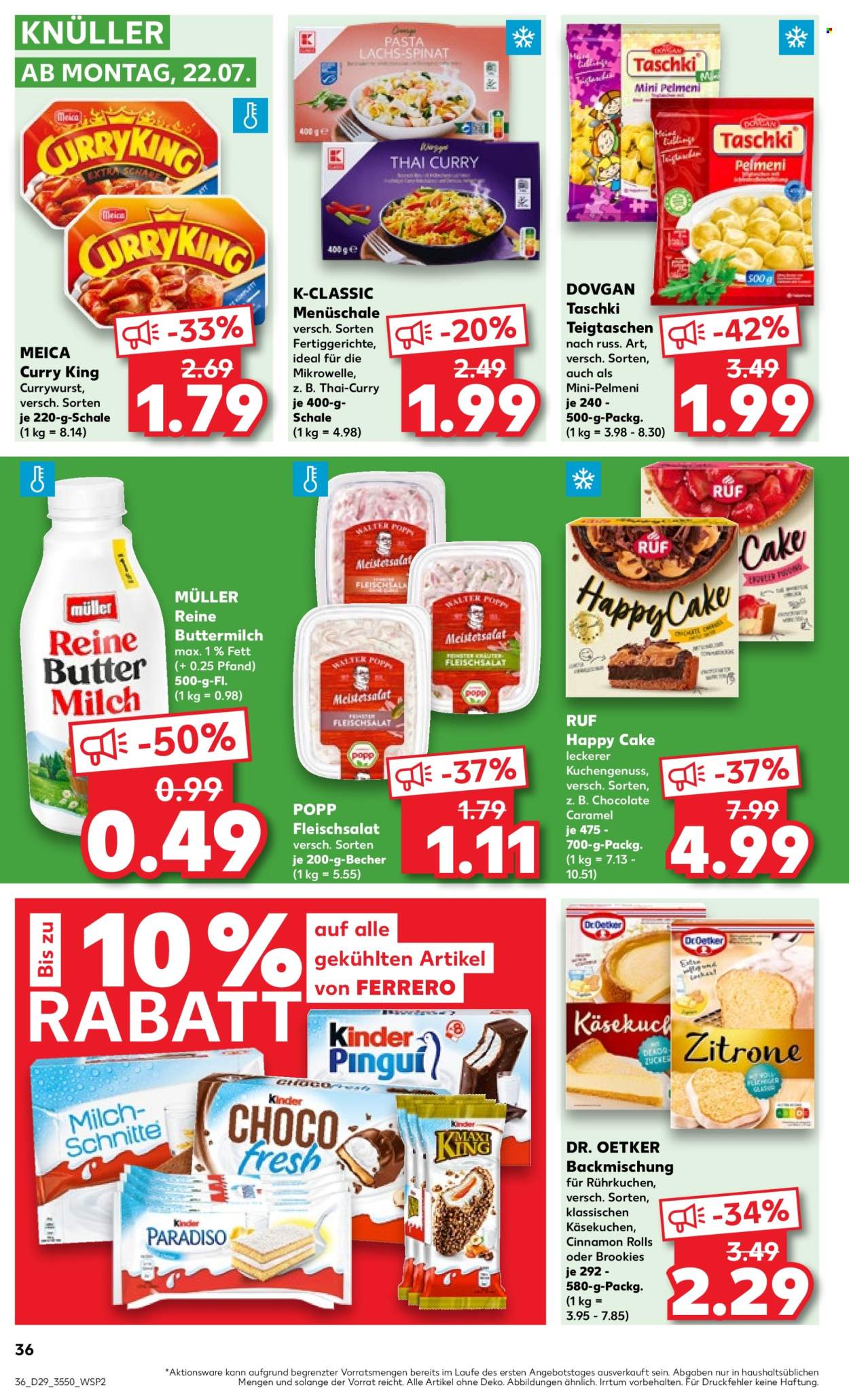 Kaufland Prospekte  - 18.07.2024 - 24.07.2024. Seite 36