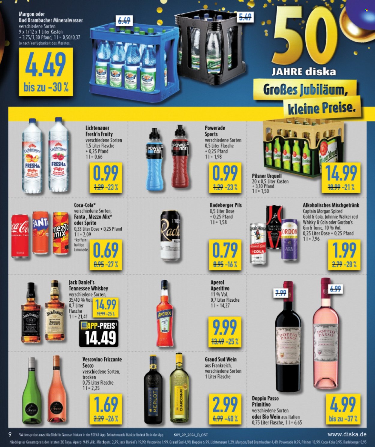 Diska Prospekte  - 15.07.2024 - 20.07.2024. Seite 9