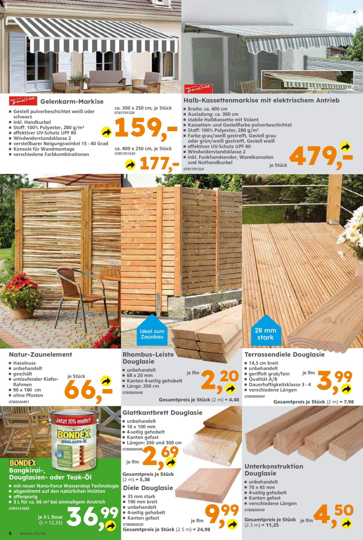 Globus Baumarkt Prospekte  - 15.07.2024 - 20.07.2024. Seite 6