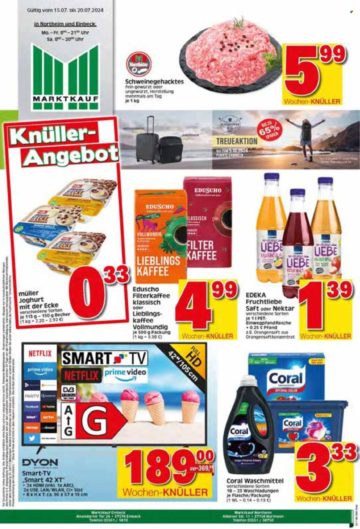 Marktkauf Prospekte  - 15.07.2024 - 20.07.2024. Seite 1