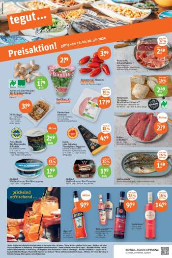 Prospekte tegut... - 15.07.2024 - 20.07.2024.