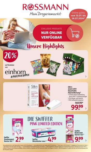 Prospekte Rossmann - 15.07.2024 - 26.07.2024.