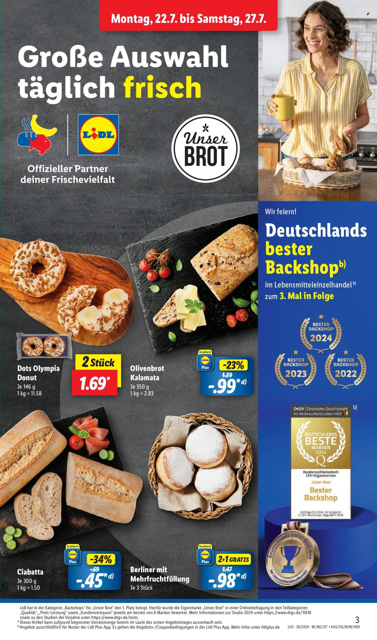 Lidl Prospekte  - 22.07.2024 - 27.07.2024. Seite 3