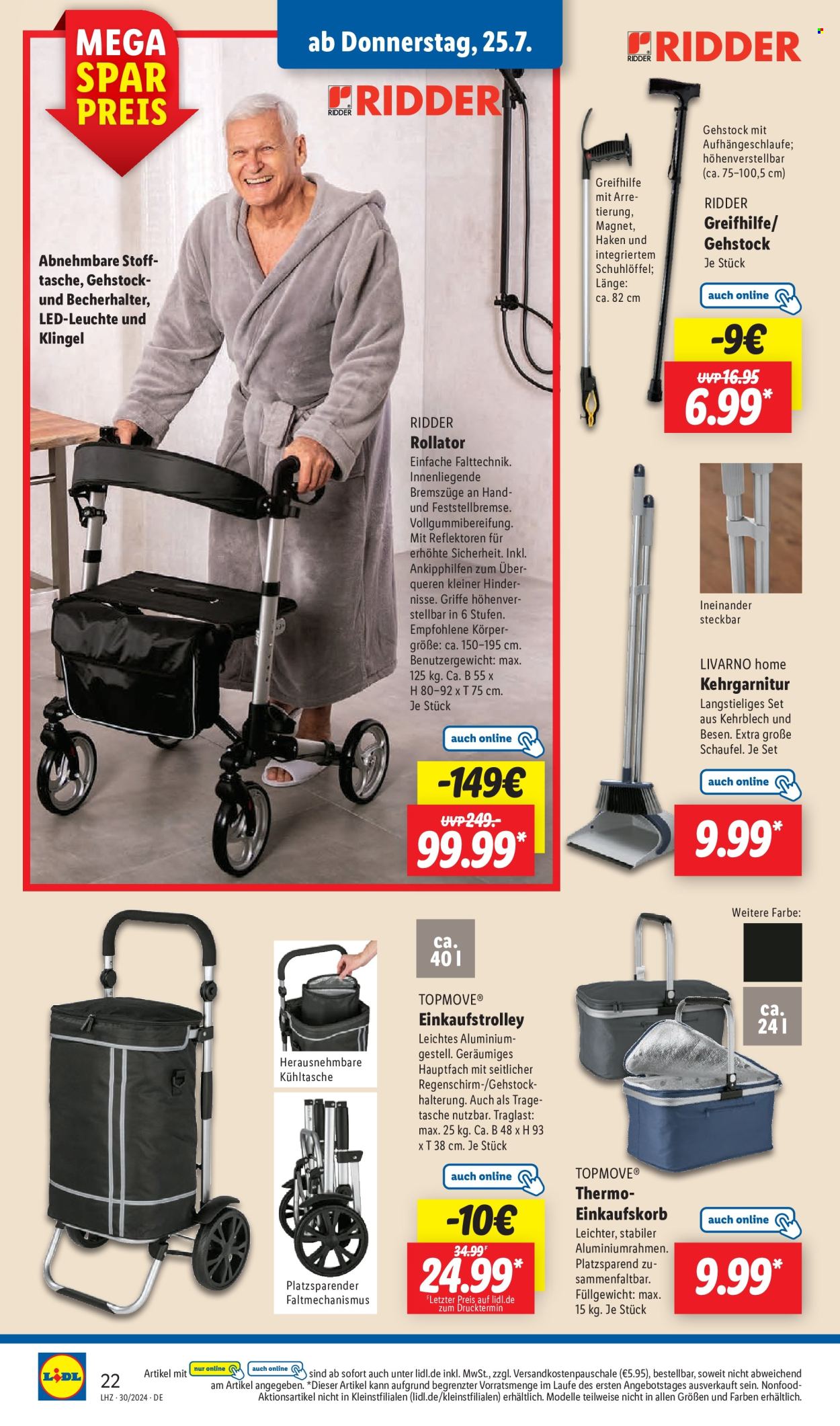 Lidl Prospekte  - 22.07.2024 - 27.07.2024. Seite 32