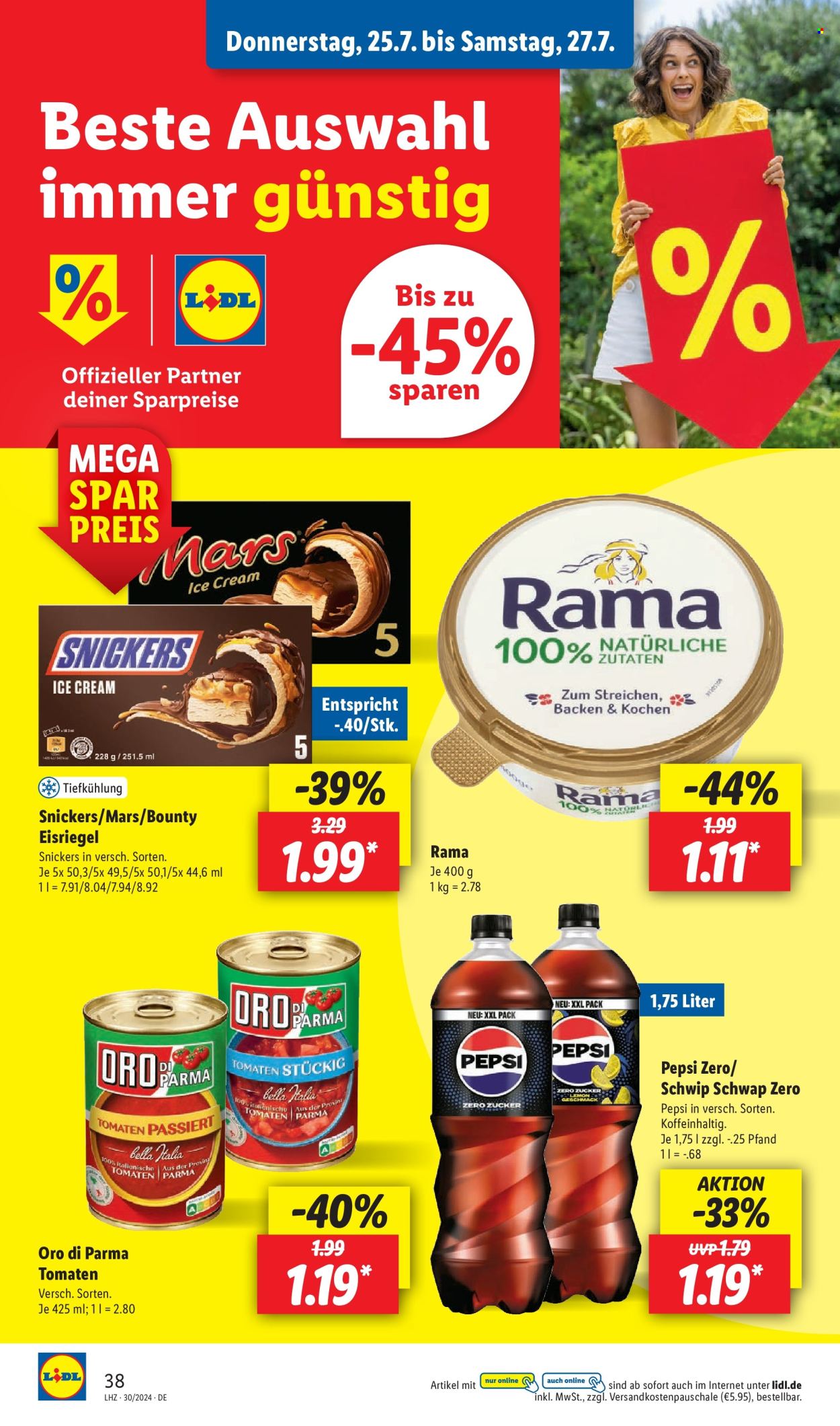 Lidl Prospekte  - 22.07.2024 - 27.07.2024. Seite 52