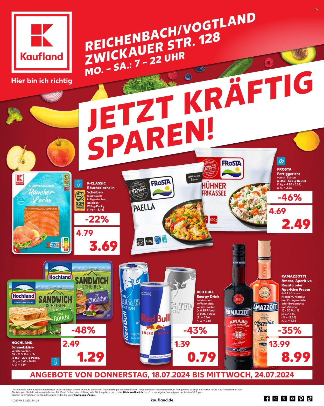 Kaufland Prospekte  - 18.07.2024 - 24.07.2024. Seite 1