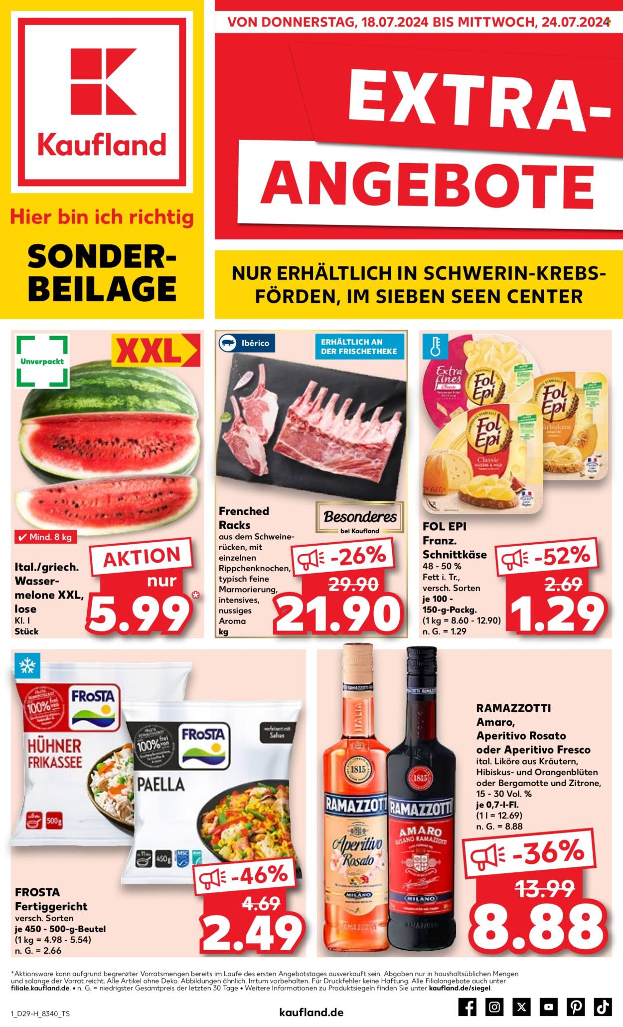 Kaufland Prospekte  - 18.07.2024 - 24.07.2024. Seite 1