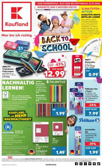 Prospekte Kaufland - 18.07.2024 - 31.07.2024.