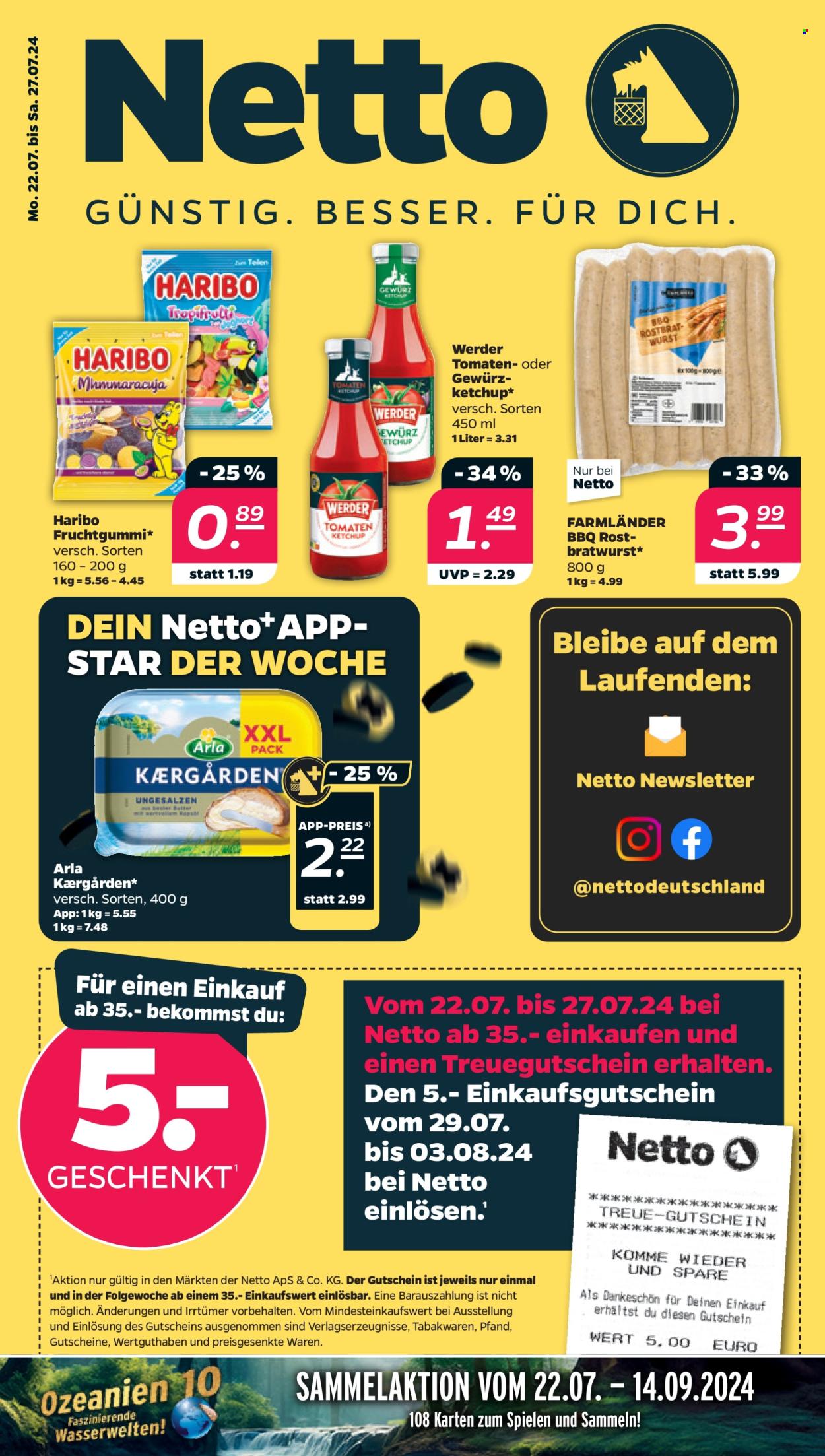 Netto Prospekte  - 22.07.2024 - 27.07.2024. Seite 1