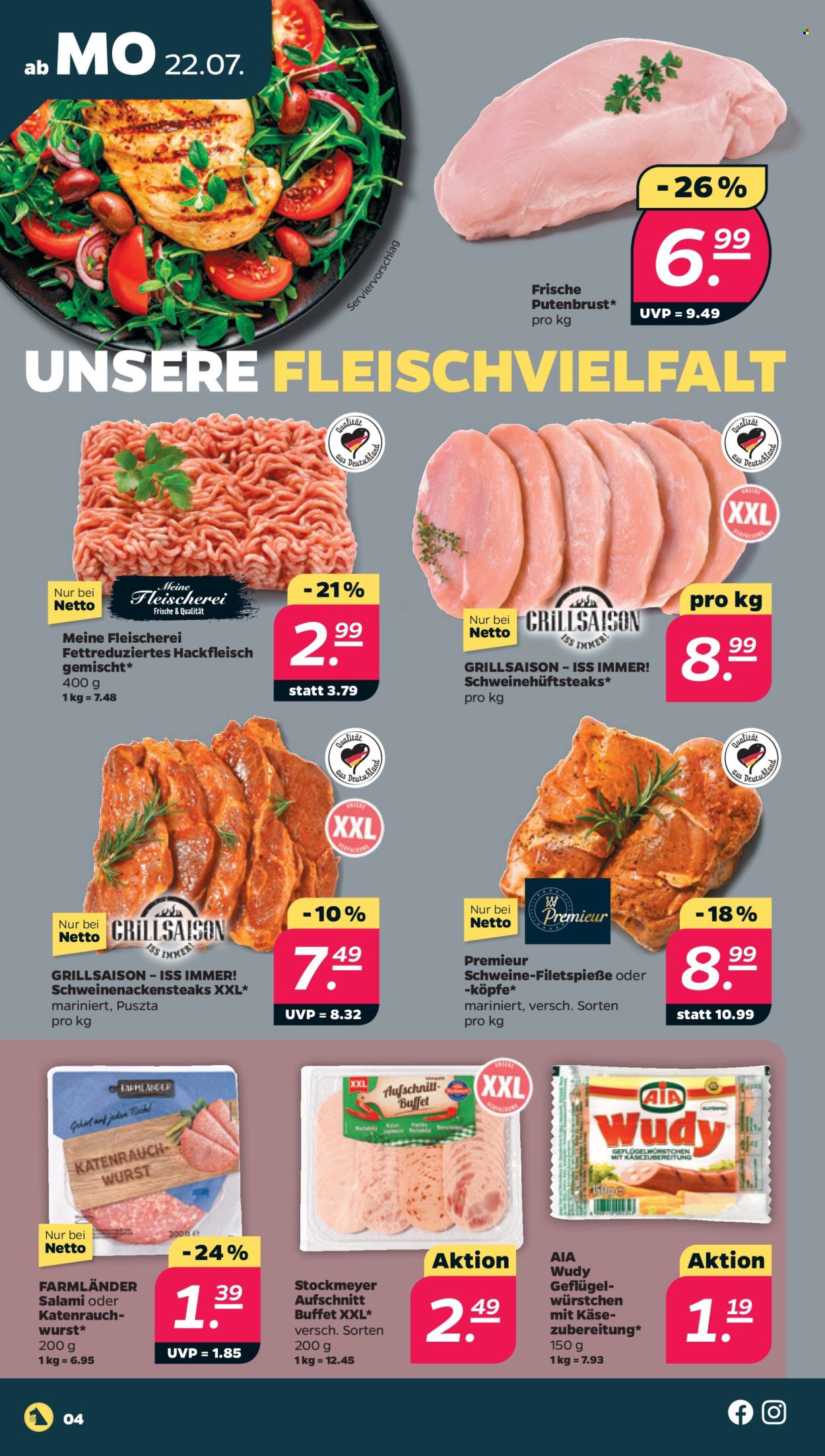 Netto Prospekte  - 22.07.2024 - 27.07.2024. Seite 4