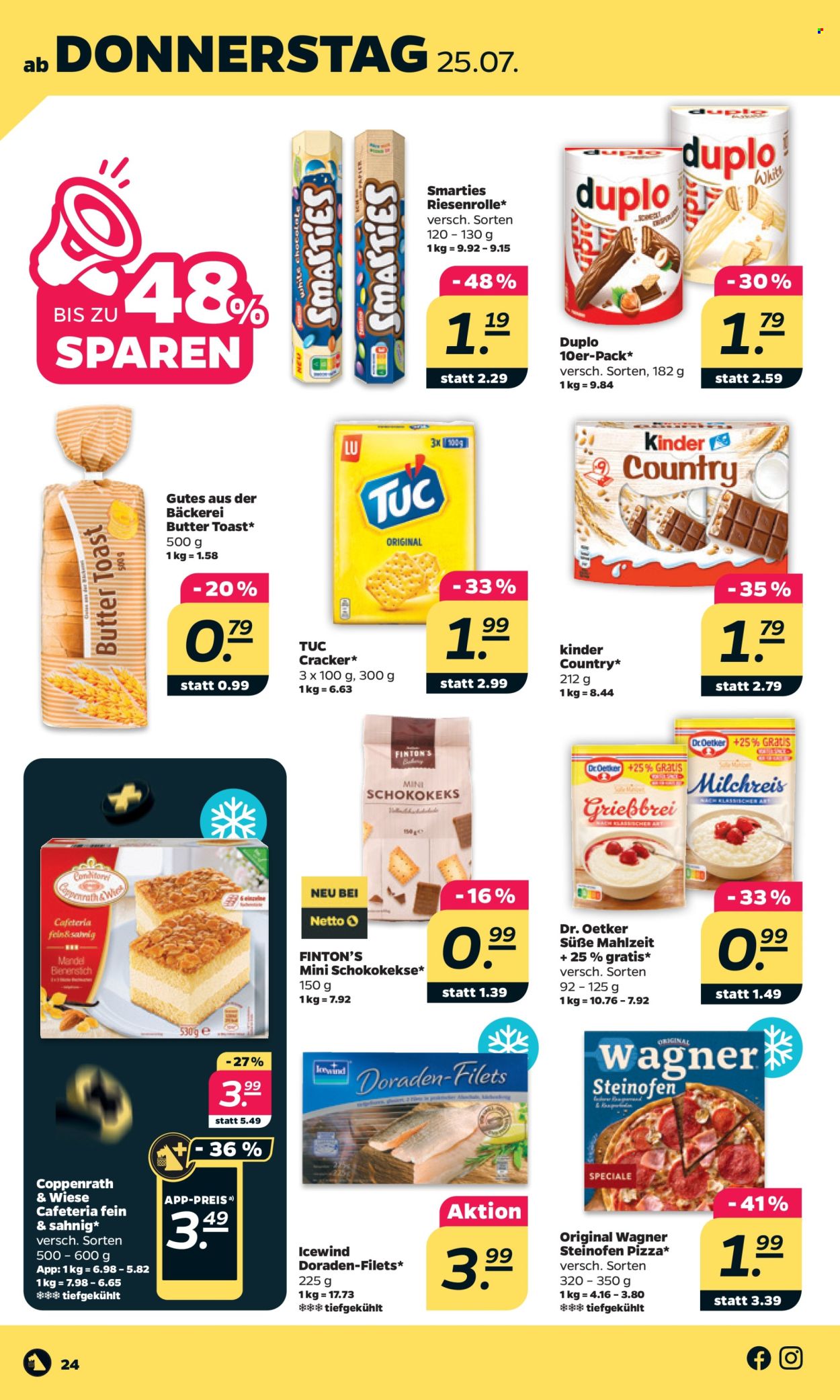Netto Prospekte  - 22.07.2024 - 27.07.2024. Seite 24