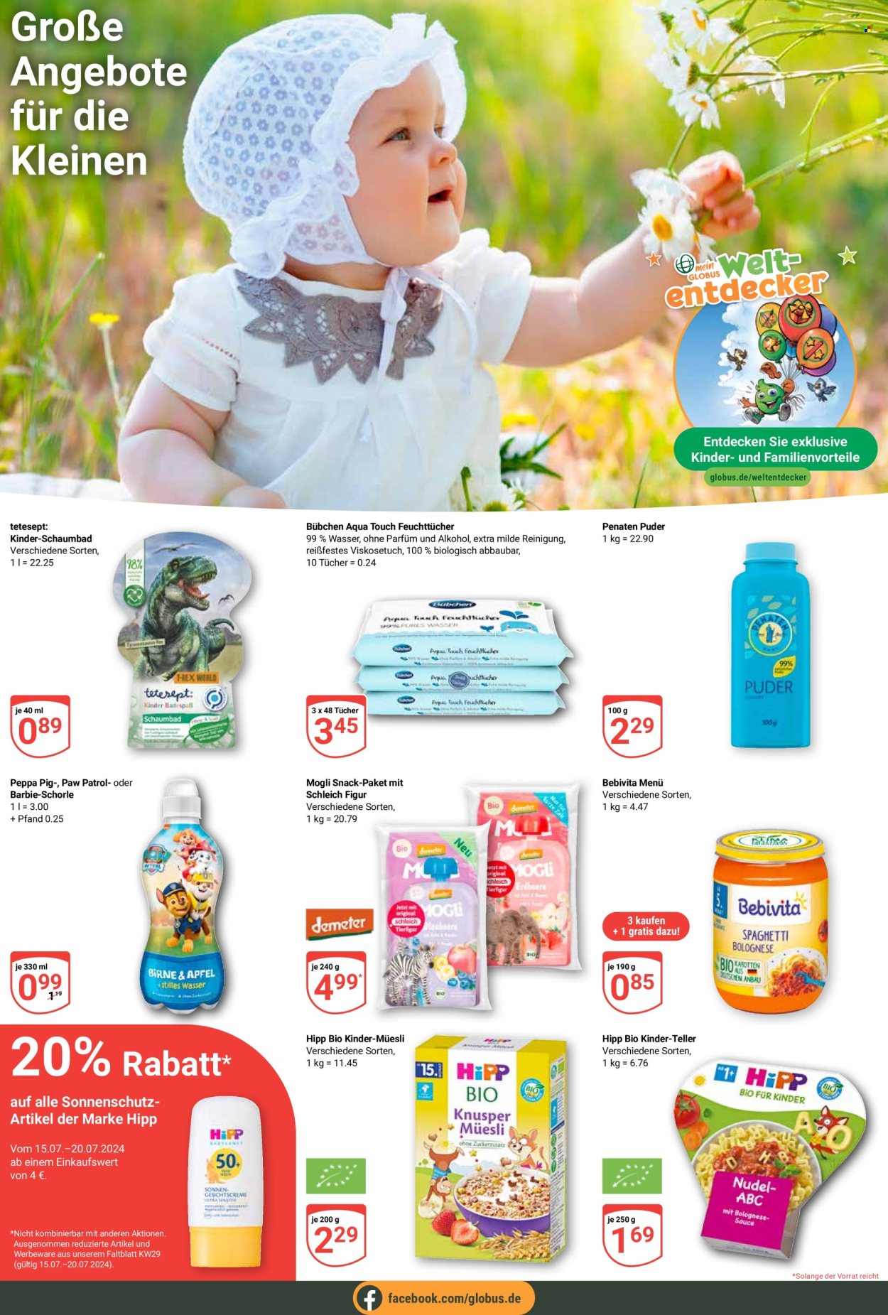 Globus Prospekte  - 15.07.2024 - 27.07.2024. Seite 19