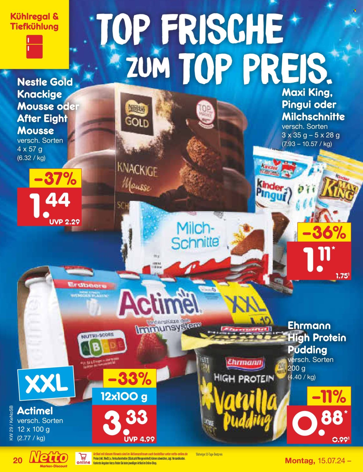 Netto Marken-Discount Prospekte  - 15.07.2024 - 20.07.2024. Seite 22
