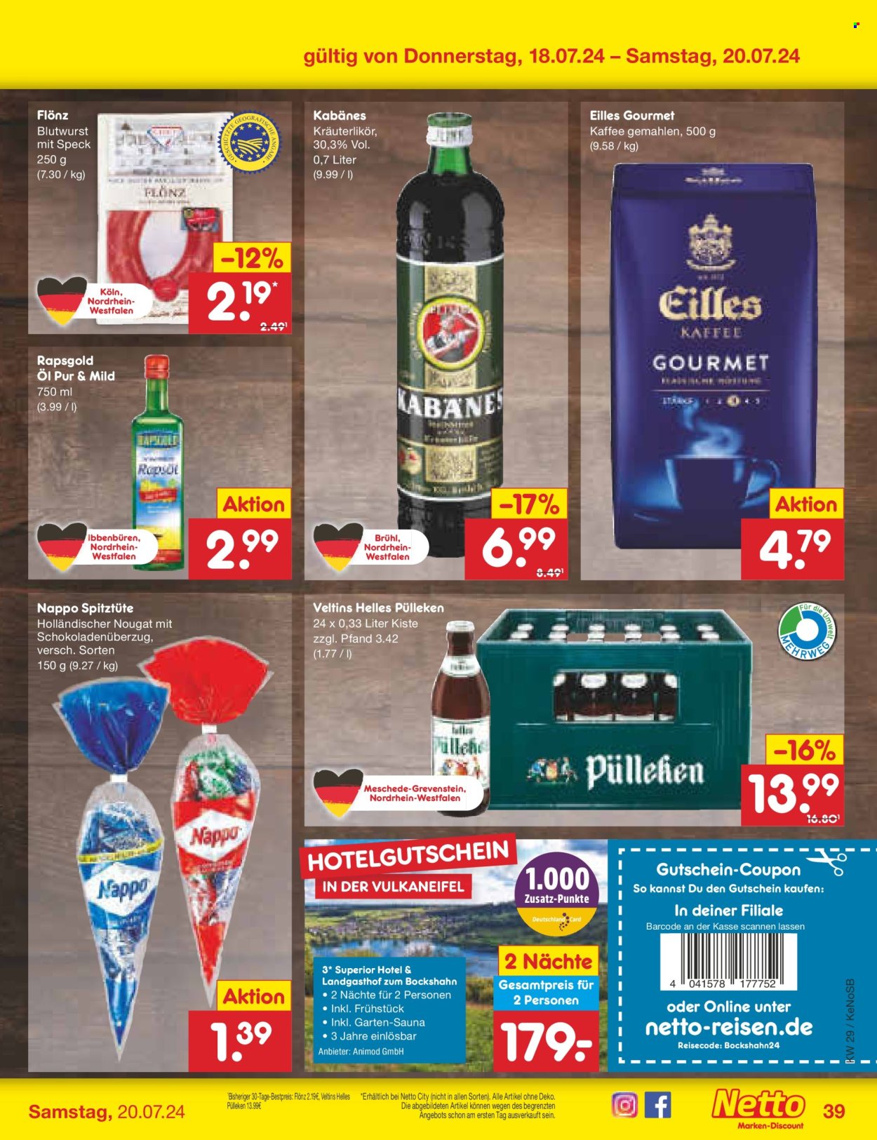 Netto Marken-Discount Prospekte  - 15.07.2024 - 20.07.2024. Seite 45