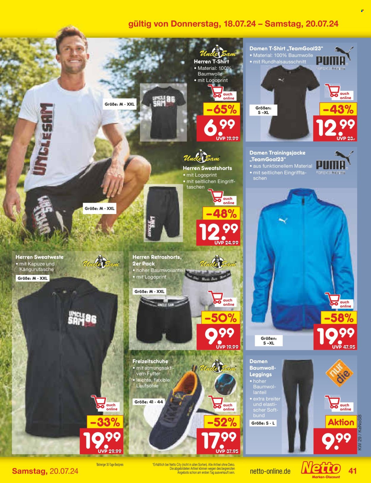 Netto Marken-Discount Prospekte  - 15.07.2024 - 20.07.2024. Seite 47