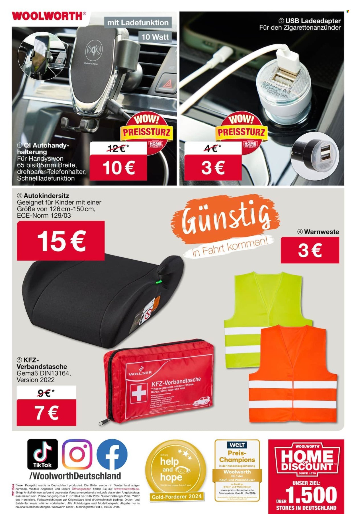 Woolworth Prospekte  - 11.07.2024 - 18.07.2024. Seite 22