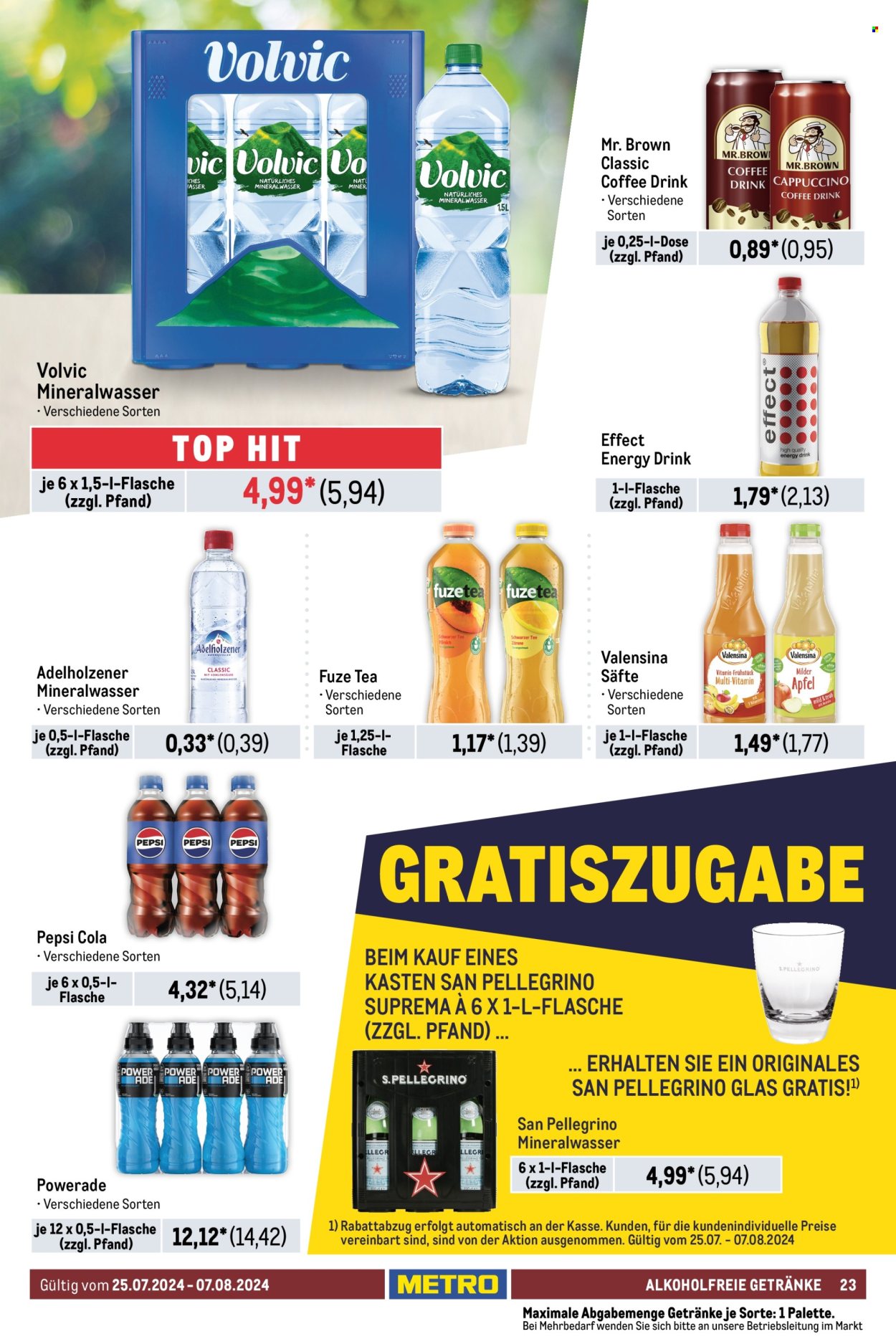 Metro Prospekte  - 25.07.2024 - 7.08.2024. Seite 23