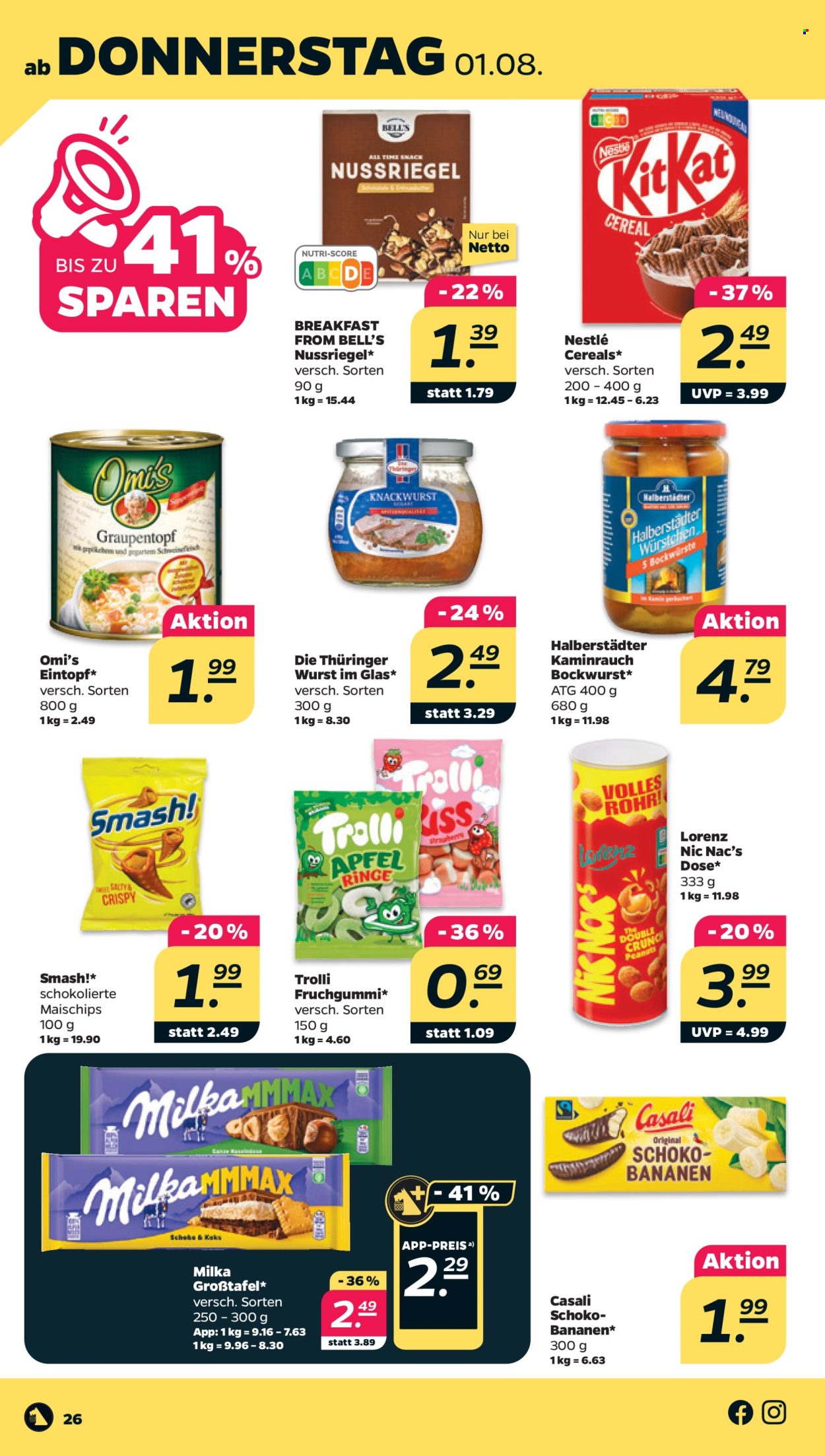 Netto Prospekte  - 29.07.2024 - 3.08.2024. Seite 26