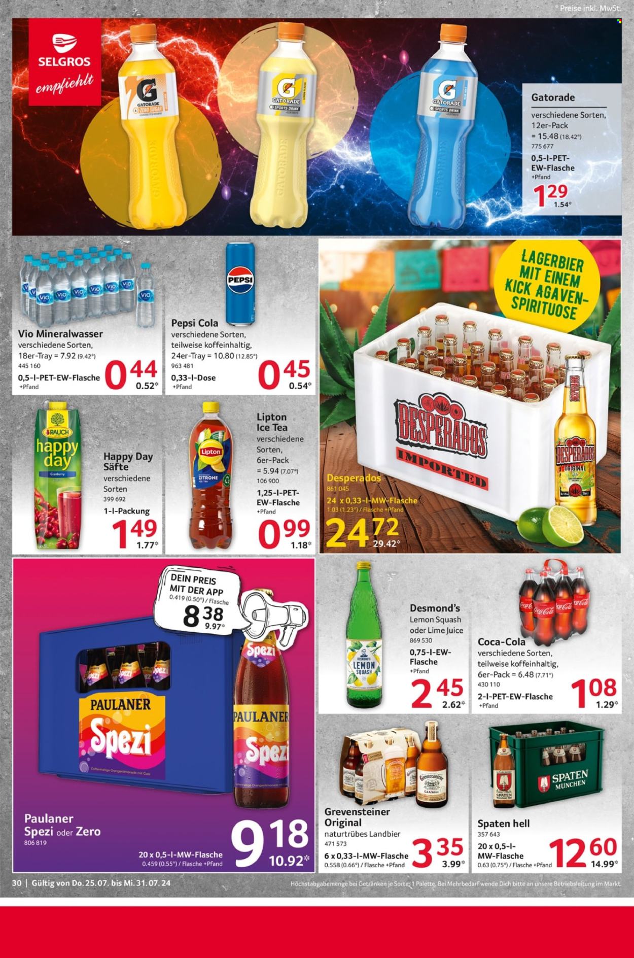 Selgros Prospekte  - 25.07.2024 - 31.07.2024. Seite 30