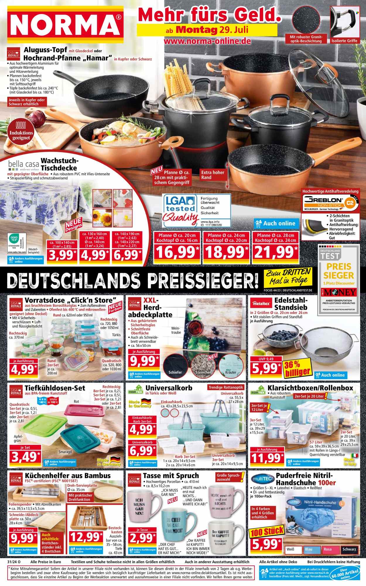 Norma Prospekte  - 29.07.2024 - 4.08.2024. Seite 1