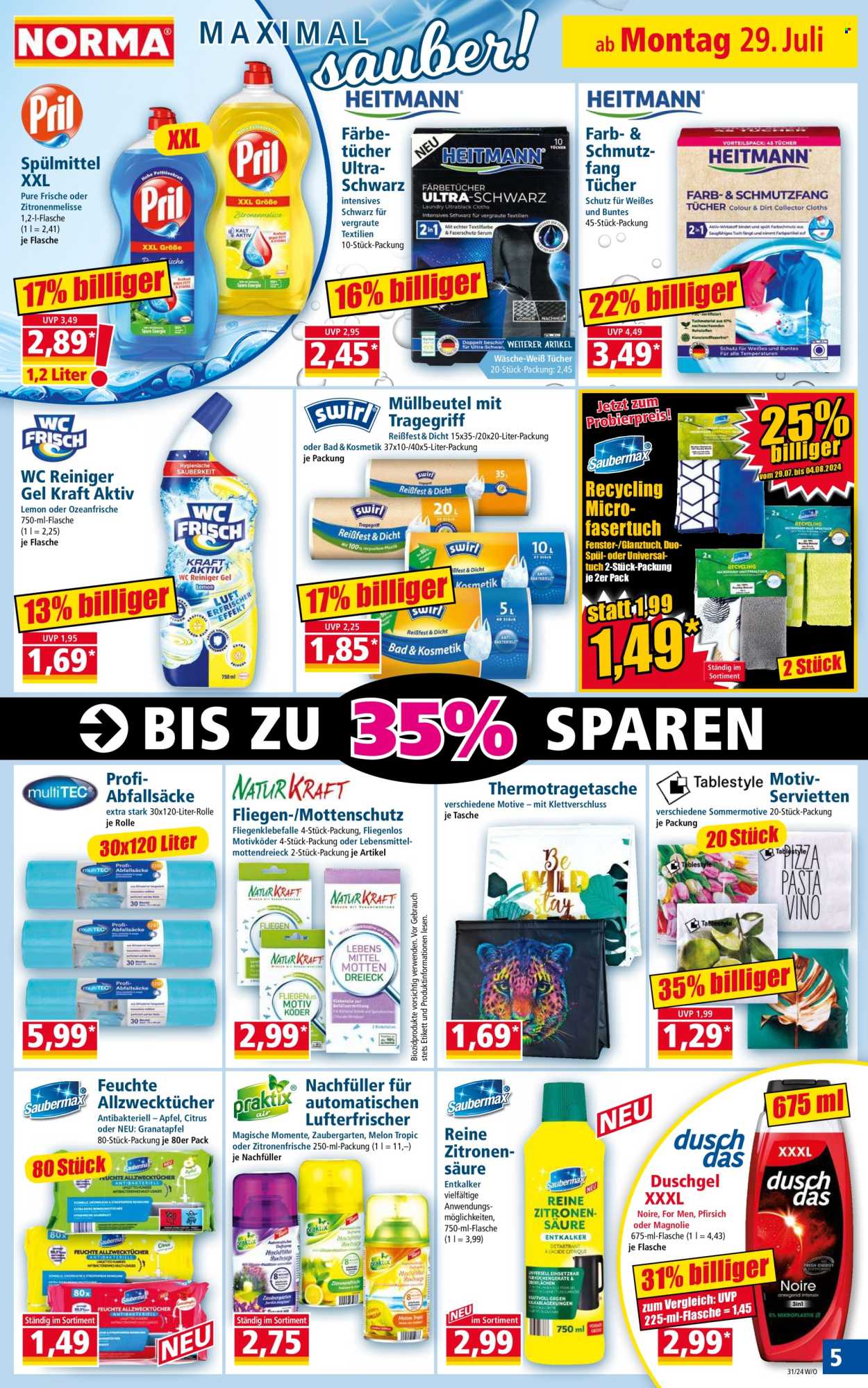 Norma Prospekte  - 29.07.2024 - 4.08.2024. Seite 5