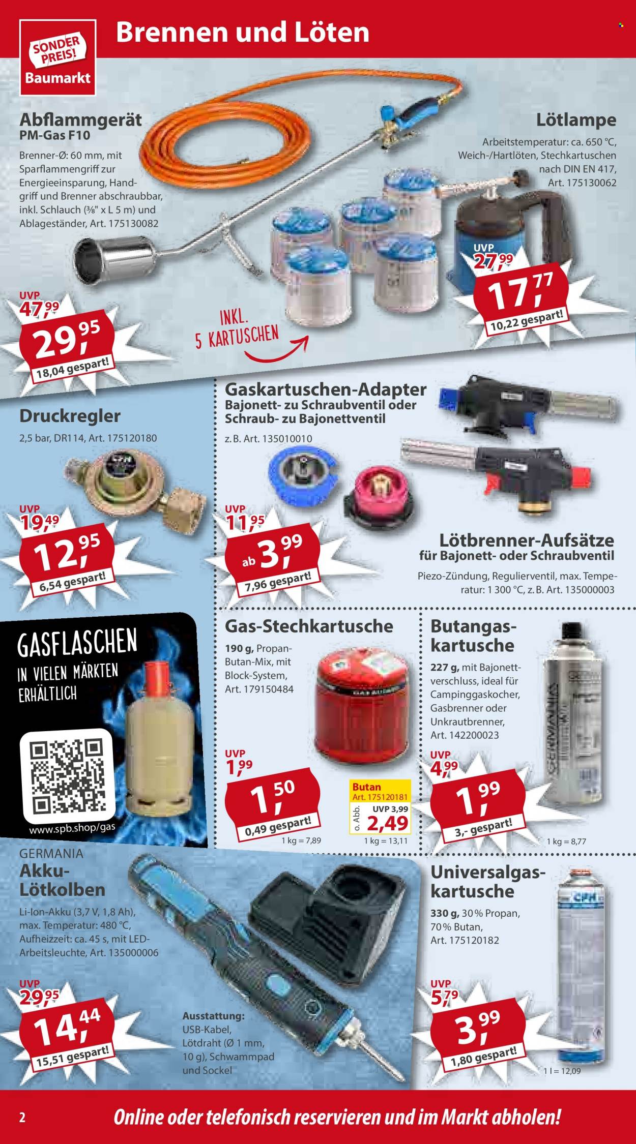 Sonderpreis-Baumarkt Prospekte  - 27.07.2024 - 2.08.2024. Seite 2