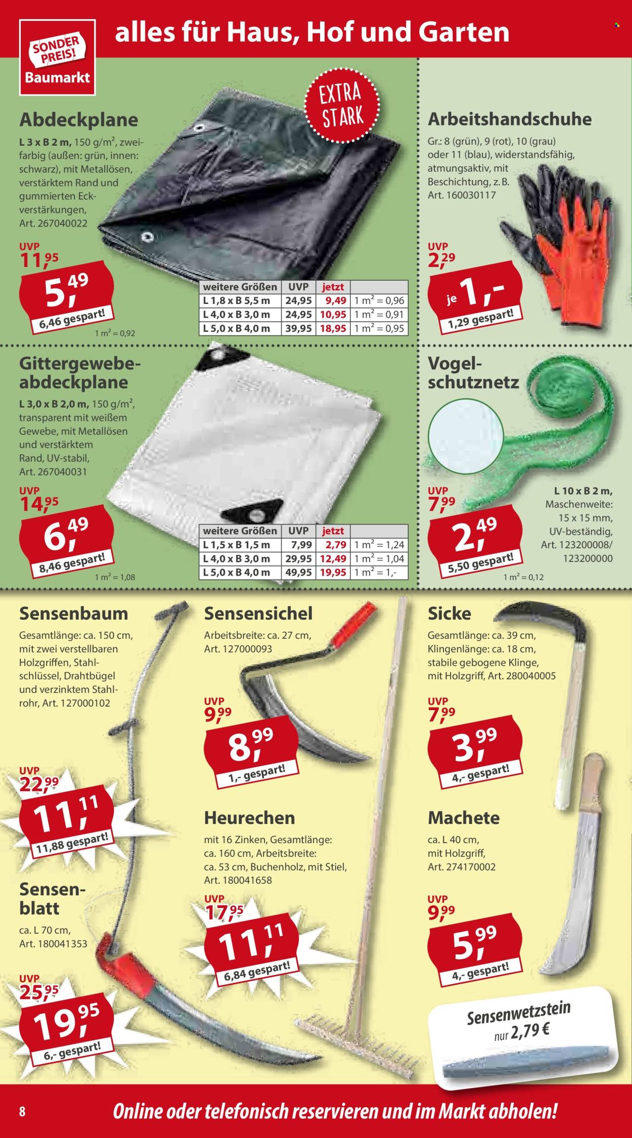 Sonderpreis-Baumarkt Prospekte  - 27.07.2024 - 2.08.2024. Seite 8