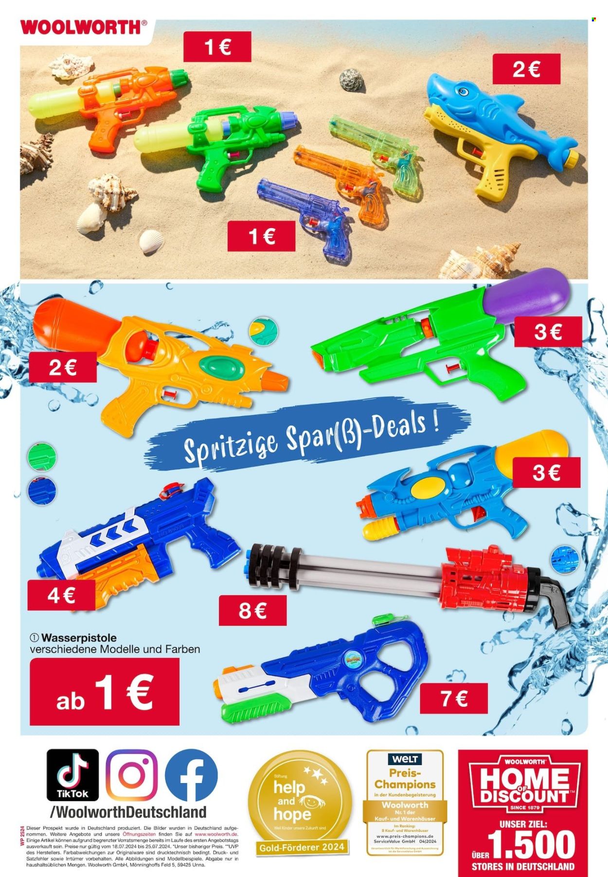 Woolworth Prospekte  - 18.07.2024 - 25.07.2024. Seite 22
