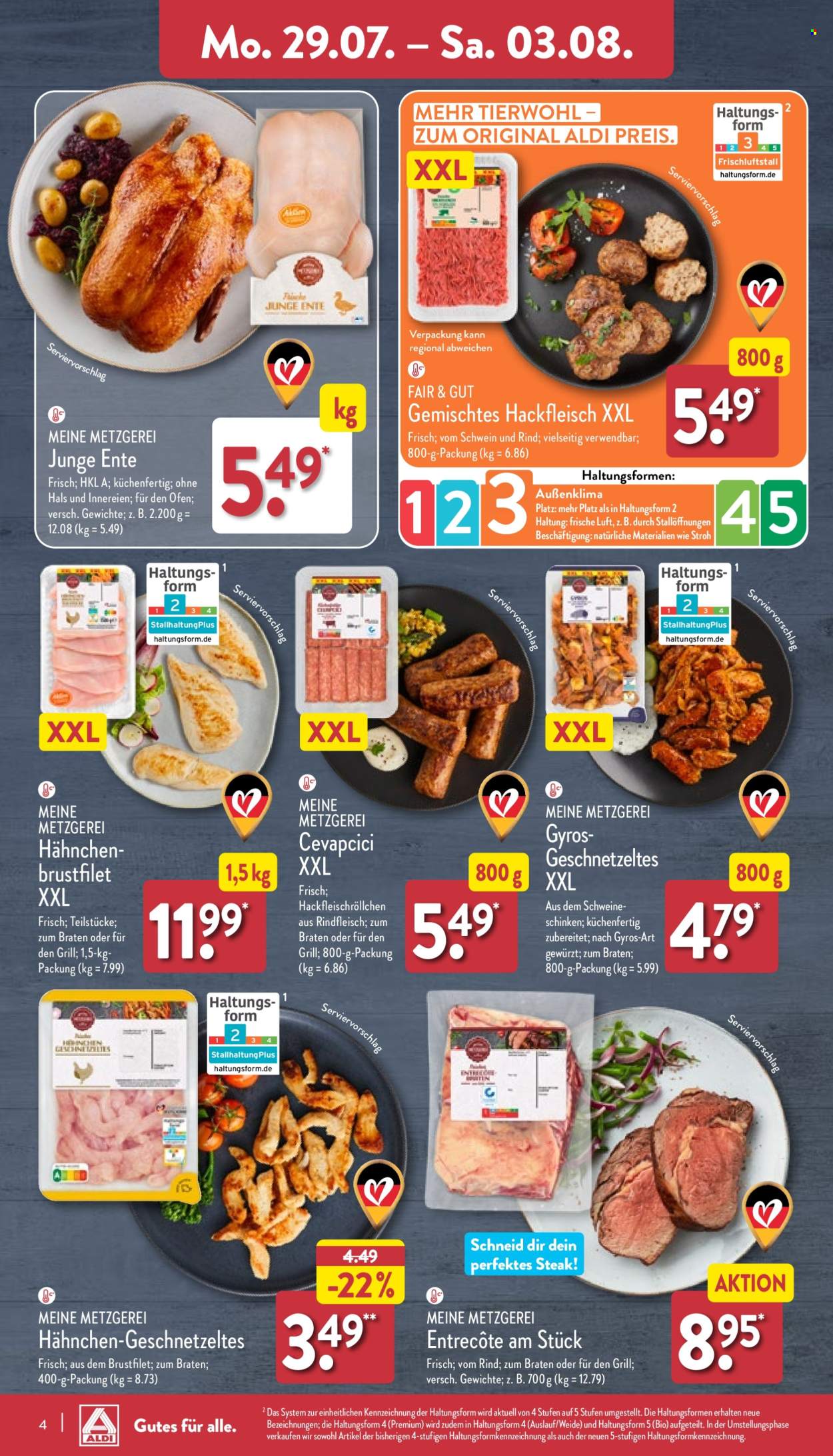 ALDI Nord Prospekte  - 29.07.2024 - 3.08.2024. Seite 4