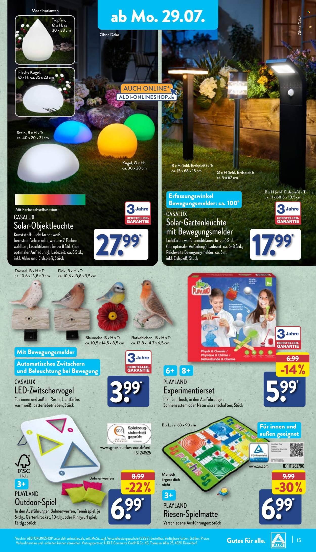 ALDI Nord Prospekte  - 29.07.2024 - 3.08.2024. Seite 15