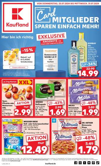 Prospekte Kaufland - 25.07.2024 - 31.07.2024.