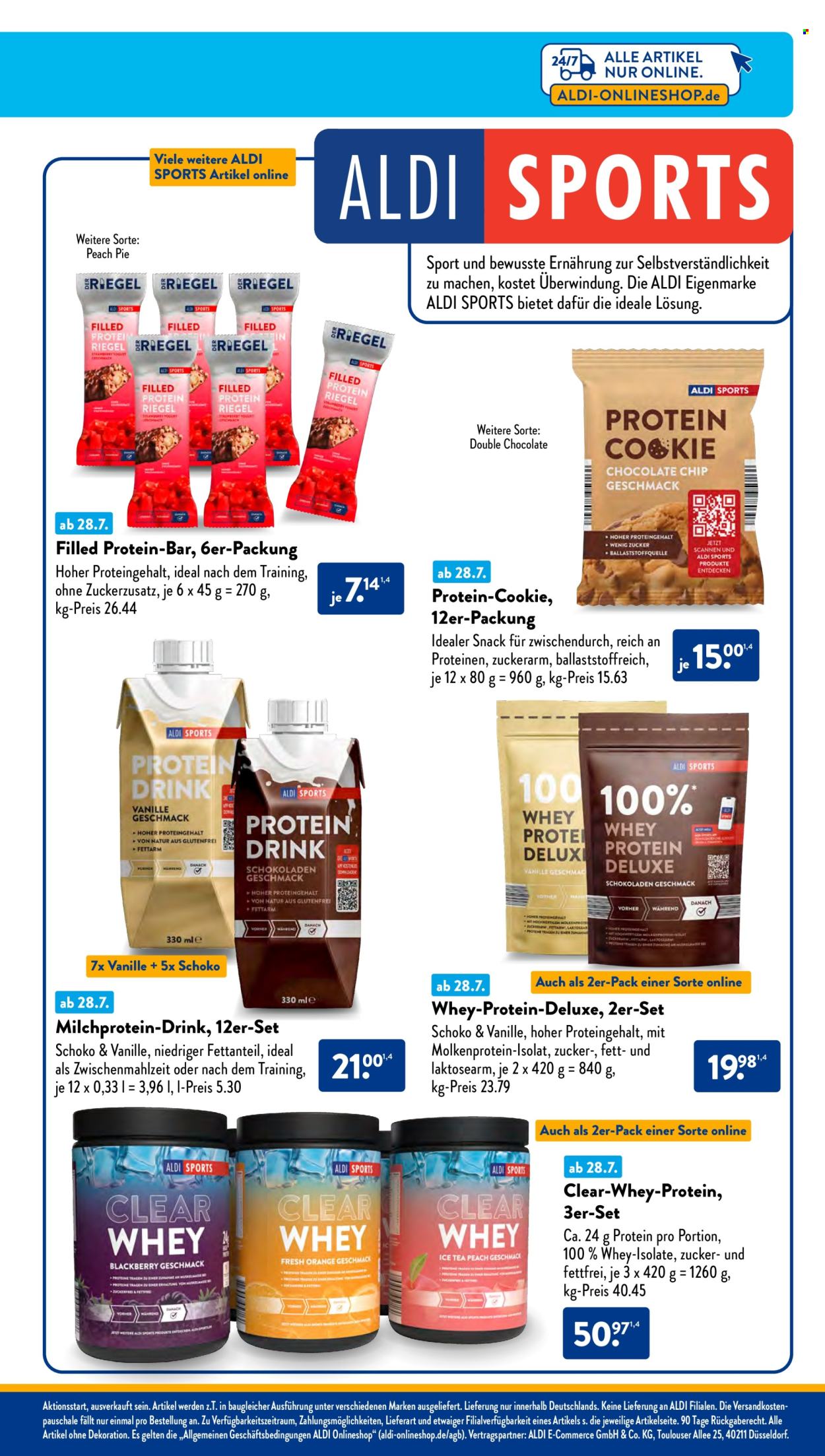 ALDI SÜD Prospekte  - 21.07.2024 - 21.07.2024. Seite 40
