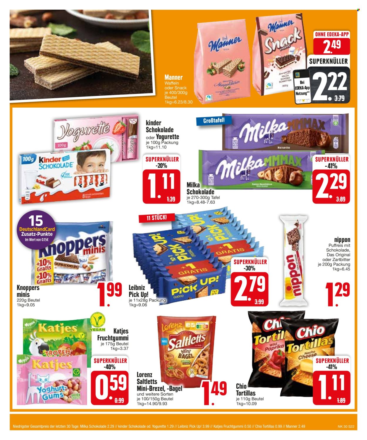 Edeka Prospekte  - 22.07.2024 - 27.07.2024. Seite 22