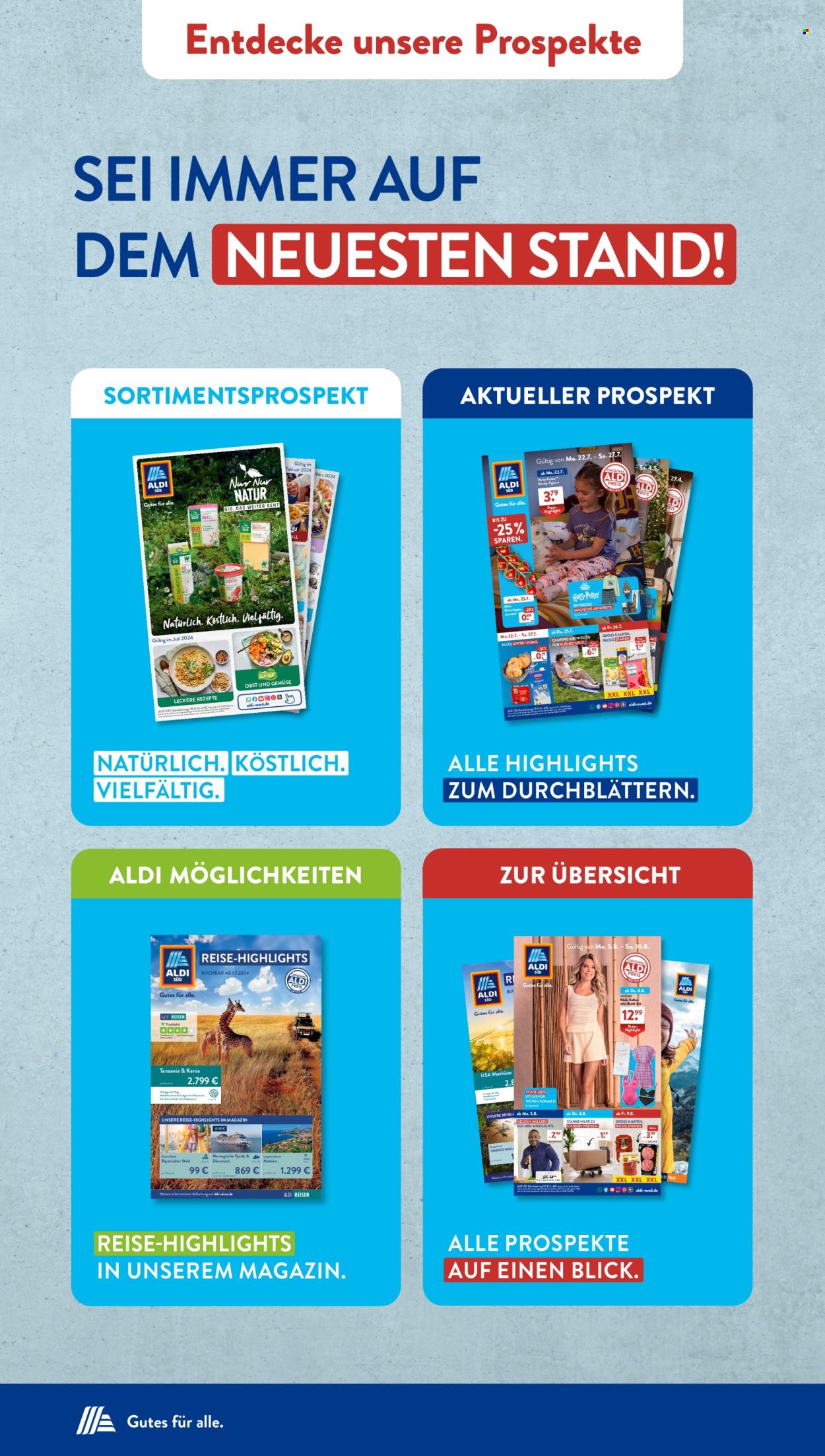 ALDI SÜD Prospekte  - 21.07.2024 - 21.07.2024. Seite 46
